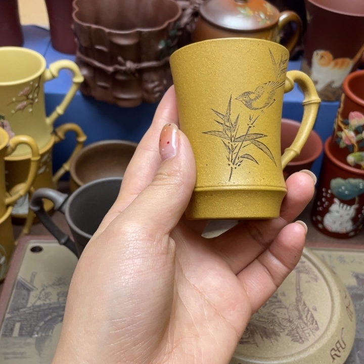 紫砂茶杯紫砂主人杯