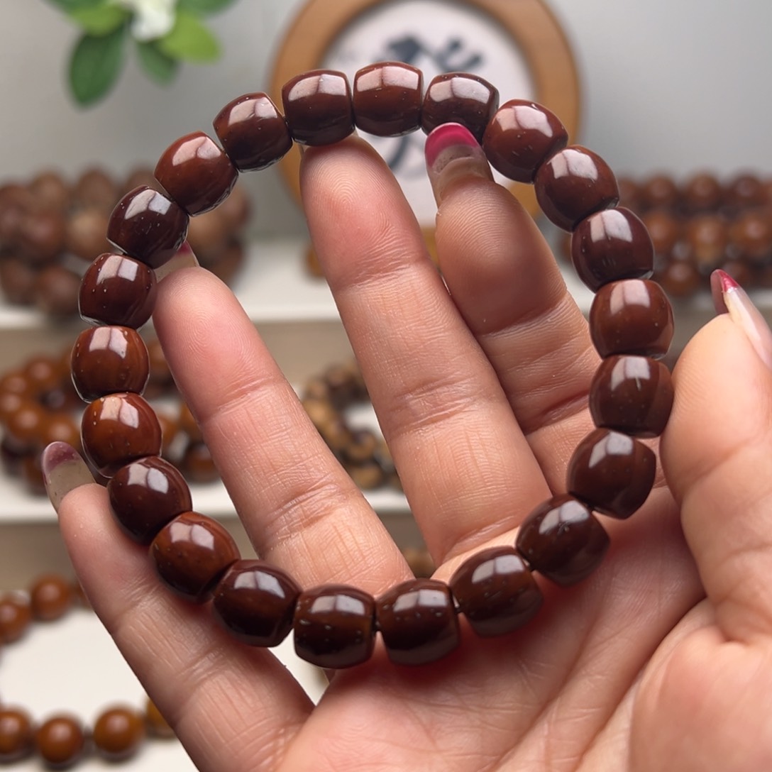 紫金鼠手串实心老型练手款10