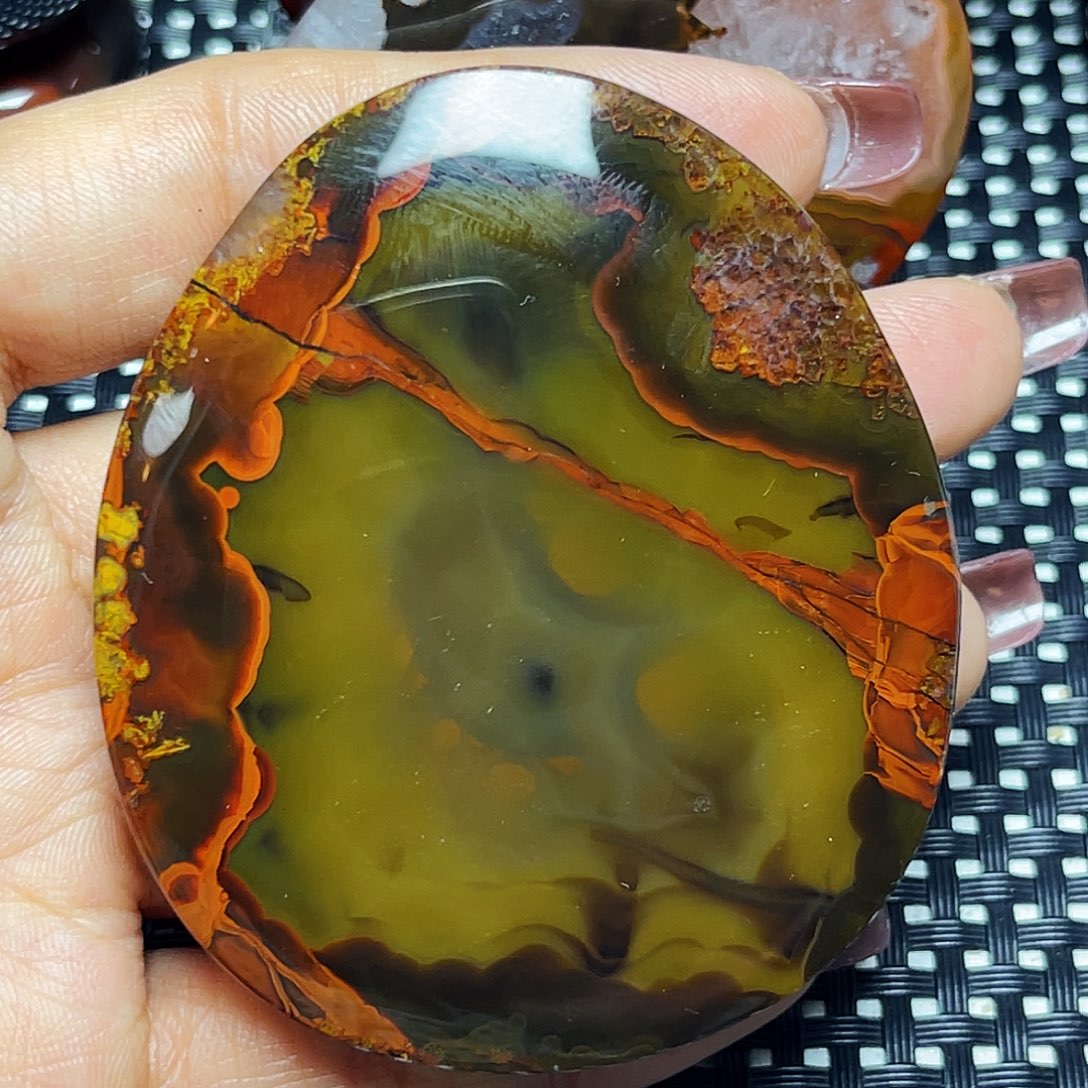 未镶嵌颈饰玛瑙/玉髓自***￥