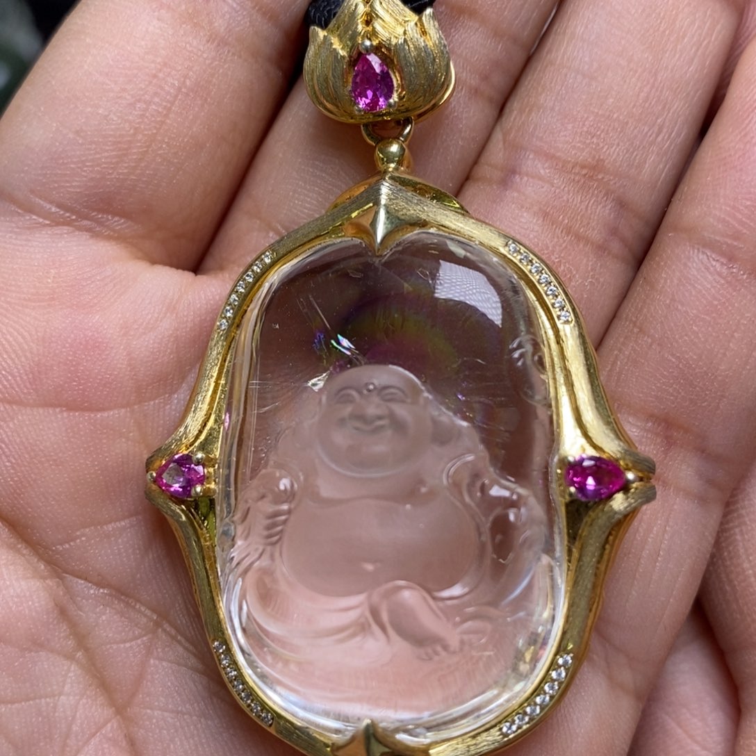 吊坠银S925镶嵌水晶JP36288婷