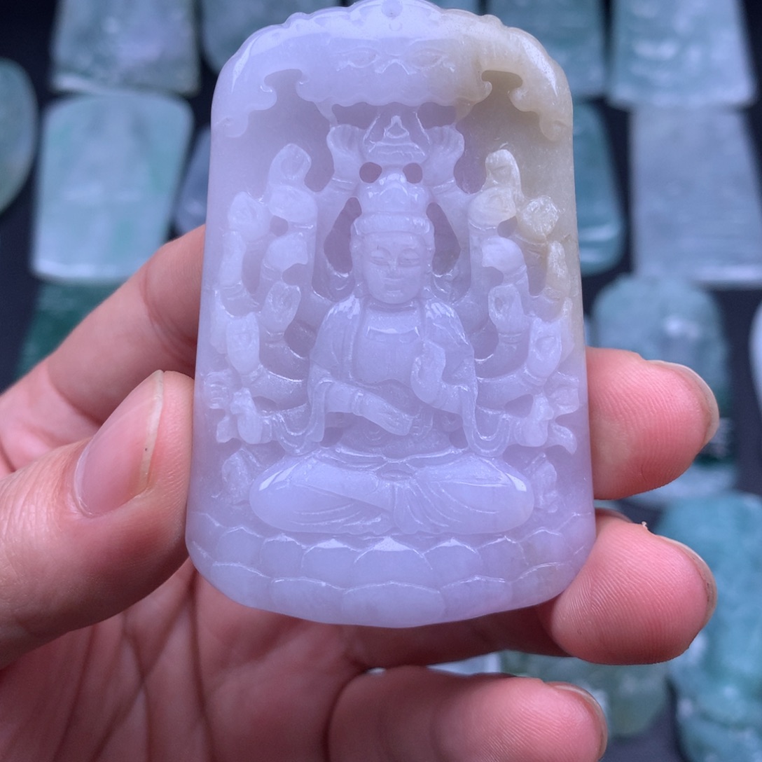 翡翠颈饰未镶嵌翡翠9999