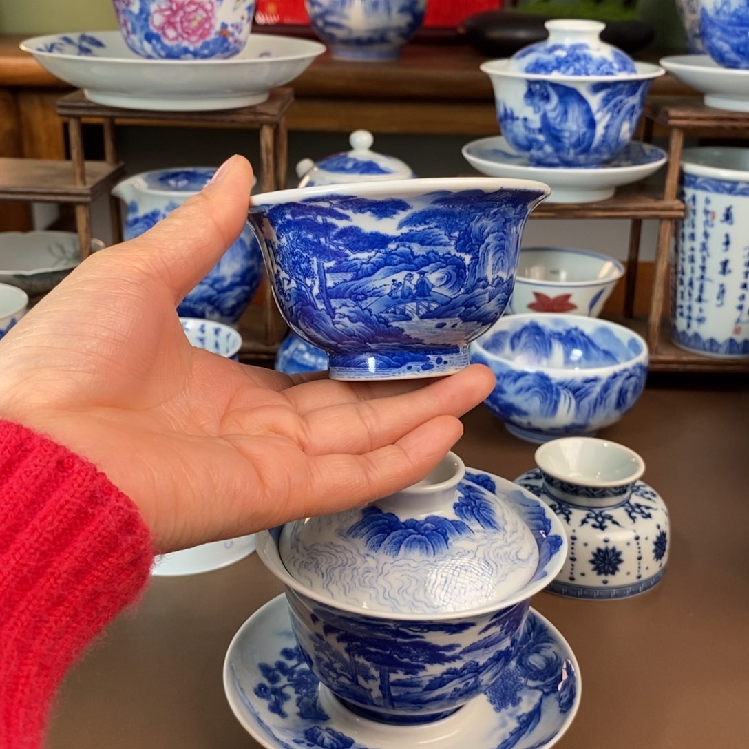 A****a景德镇陶瓷手工手绘