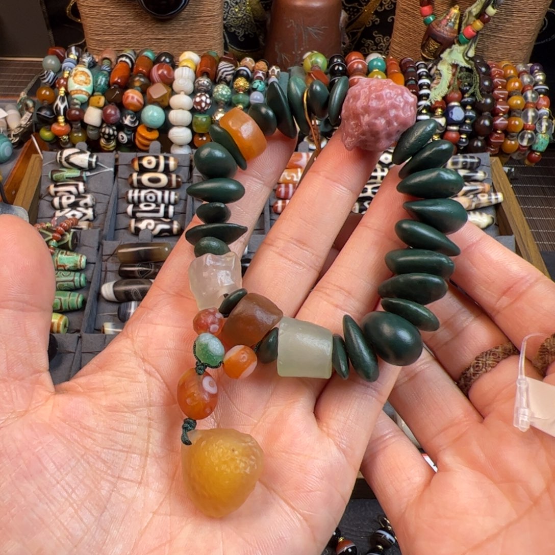 玛瑙/玉髓未镶嵌手链