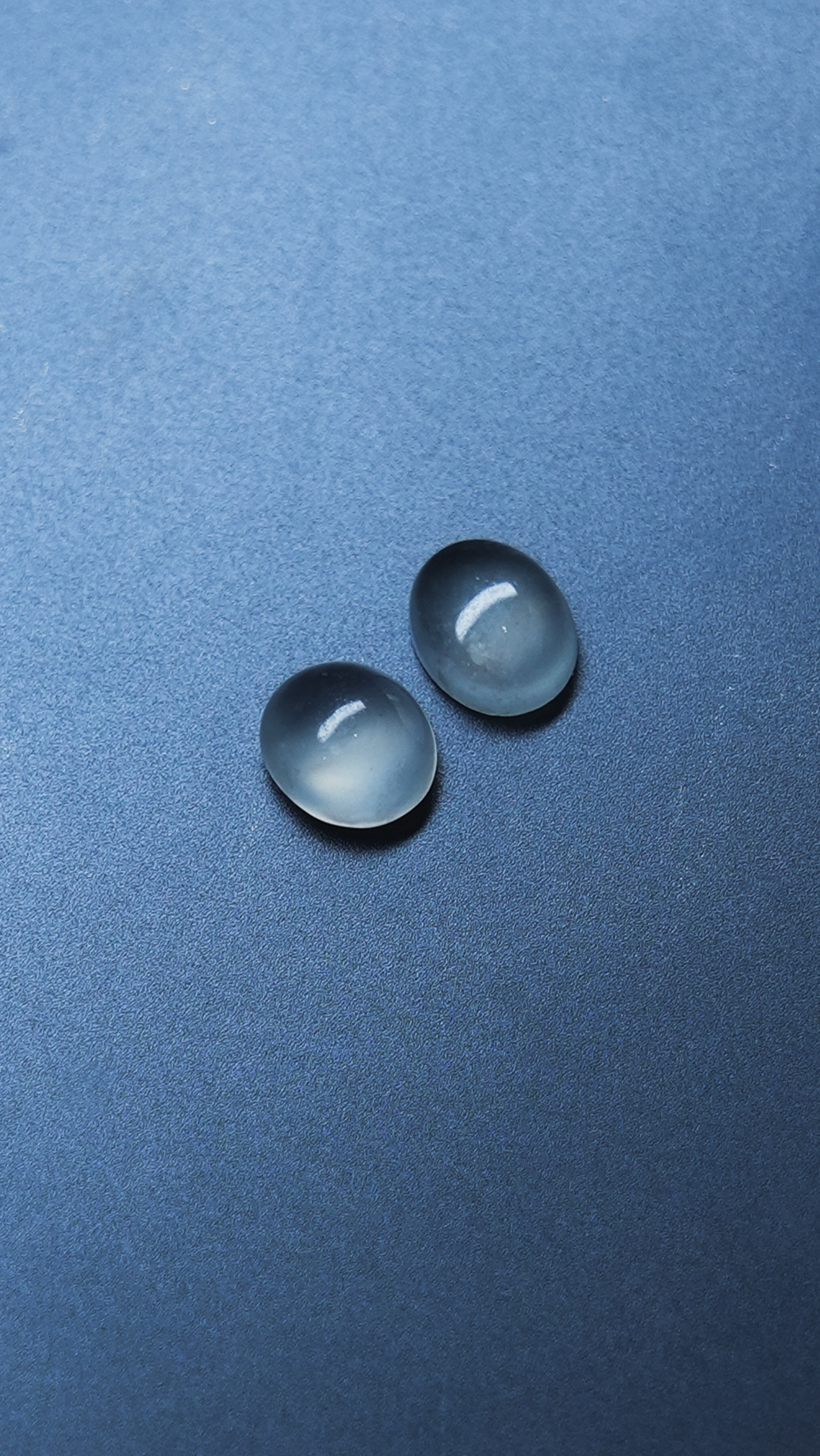 【云翠阁】福利款天然翡翠白冰蛋面·冰透