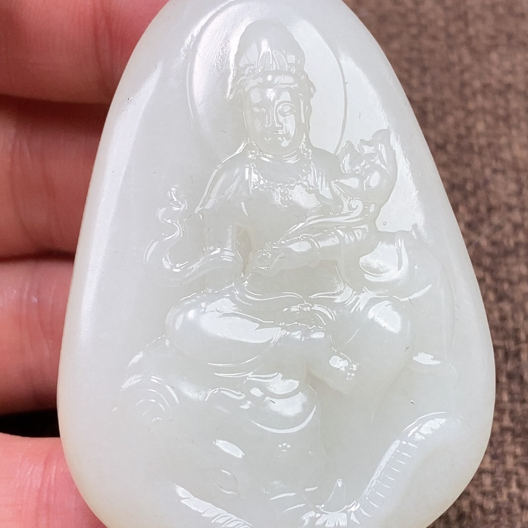 和田玉挂件未镶嵌