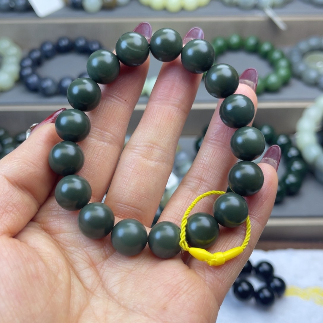 和田玉手链未镶嵌