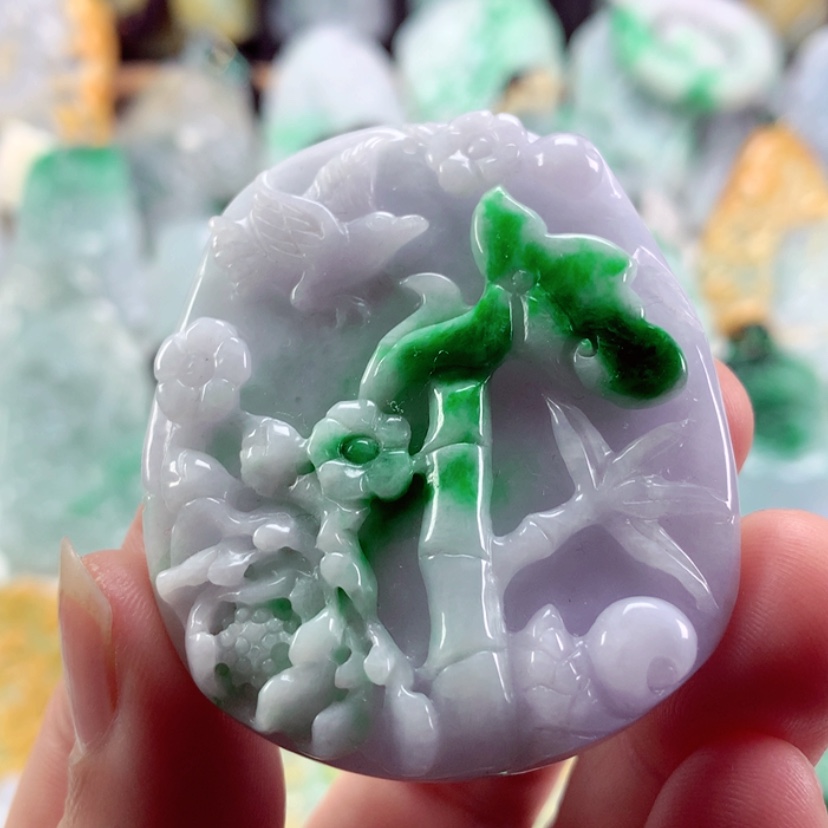 【闪购商品】翡翠吊坠(不含链)未镶嵌