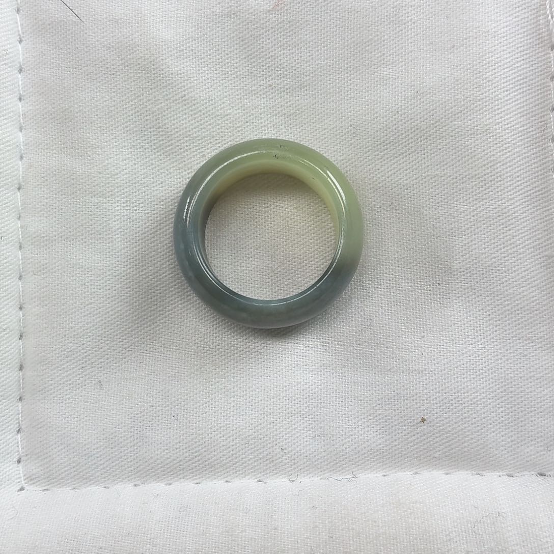 和田玉未镶嵌戒指