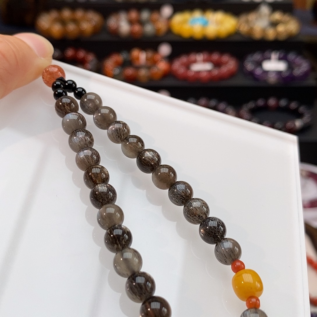 日光石手链未镶嵌