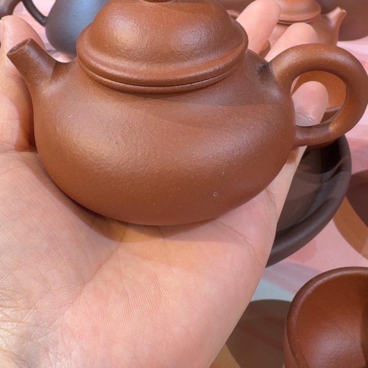 紫砂茶杯降坡泥容天150毫升