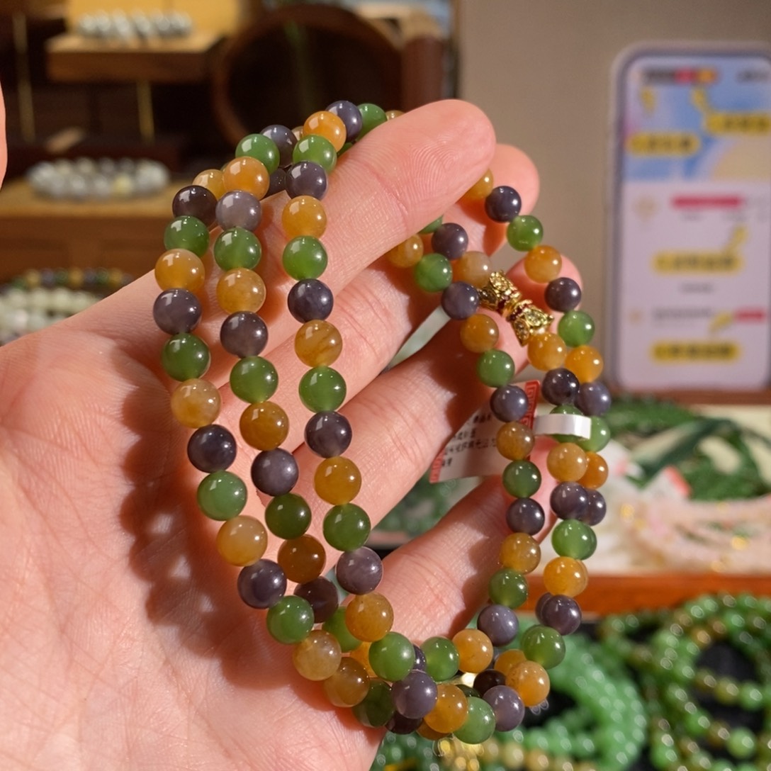 和田玉手链未镶嵌