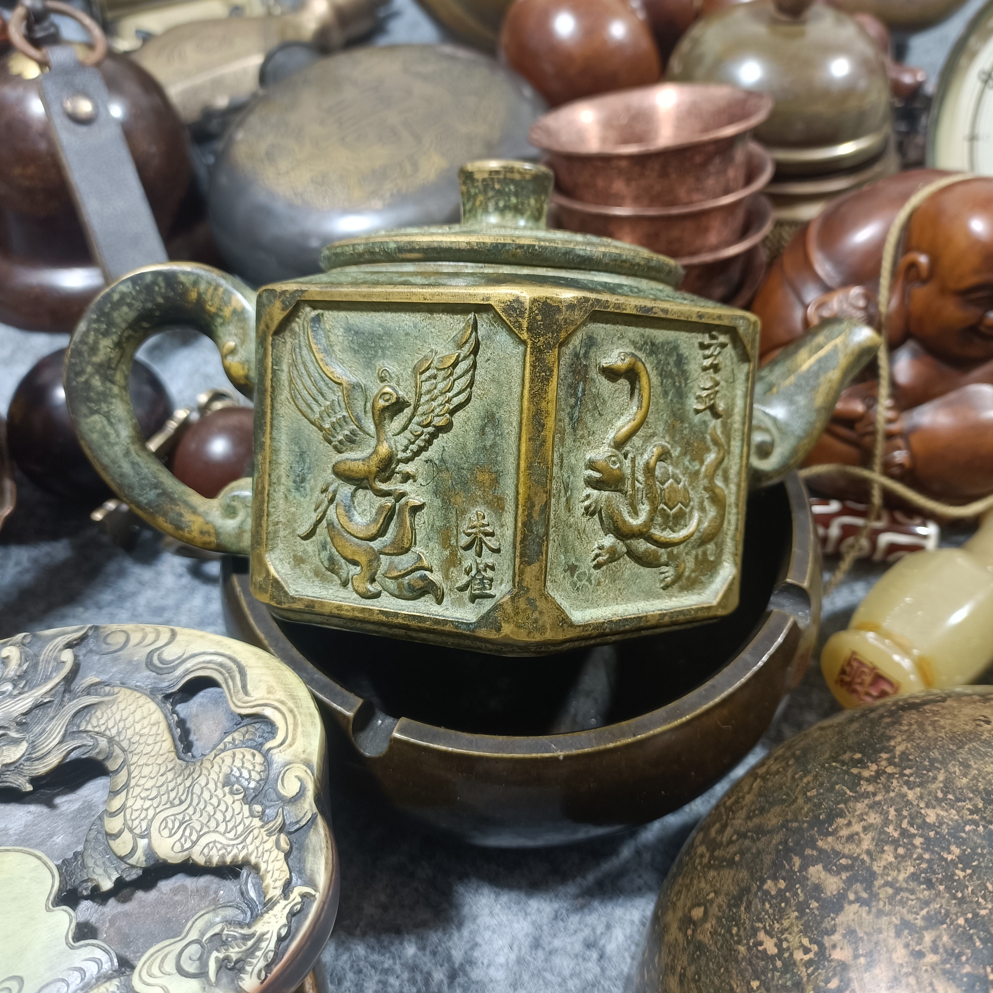 功夫茶具铜器工艺品