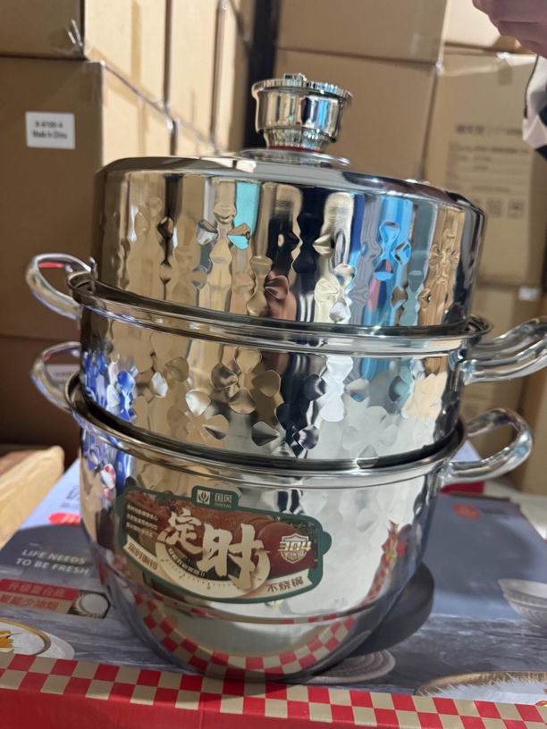 尾货清仓204国风收纳蒸锅