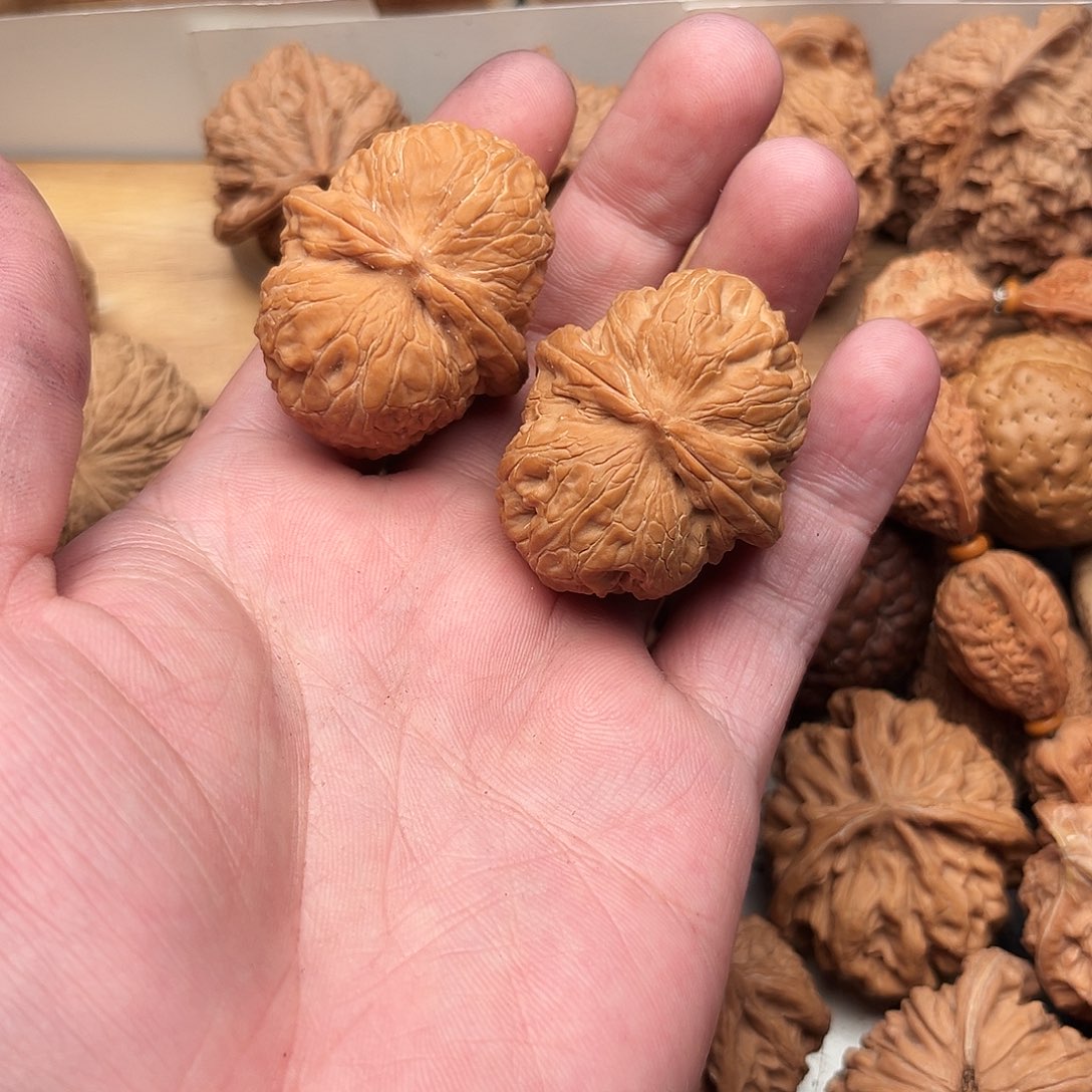 马***功吊坠文玩核桃元宝