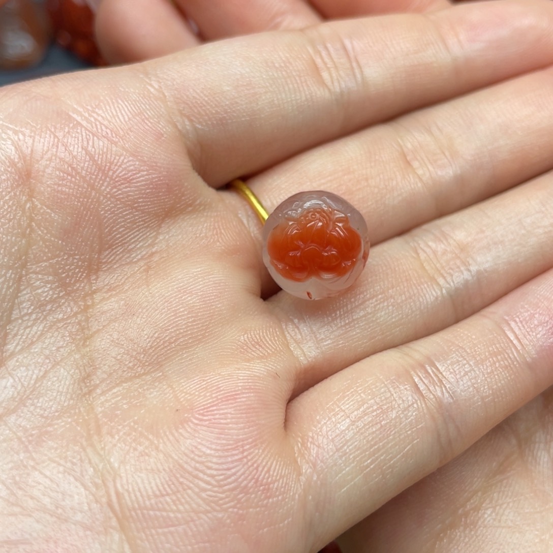 南红玛瑙未镶嵌配饰