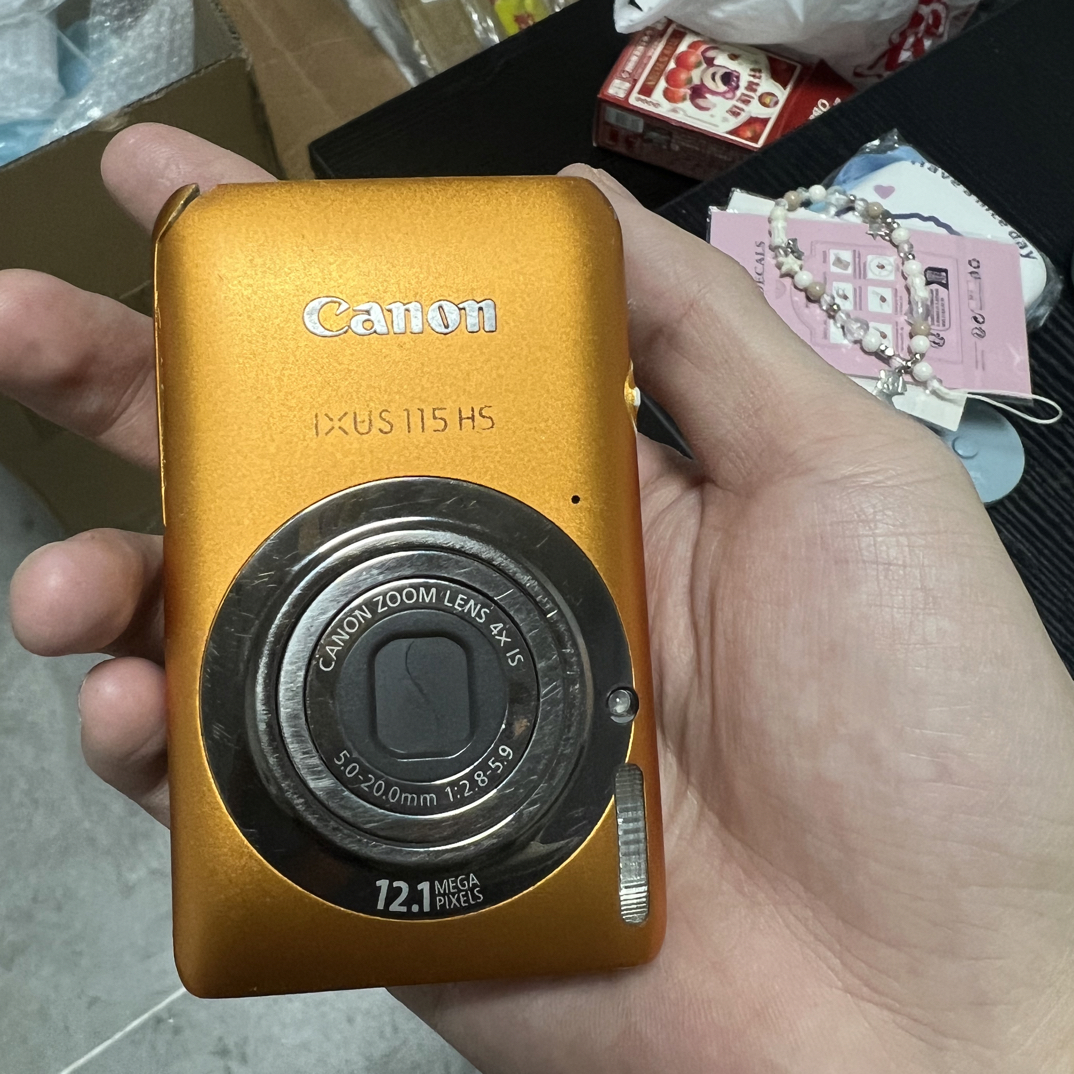 9新 Canon/佳能 佳能IXUS115HS人像出片冷白清透氧气感可拍可录