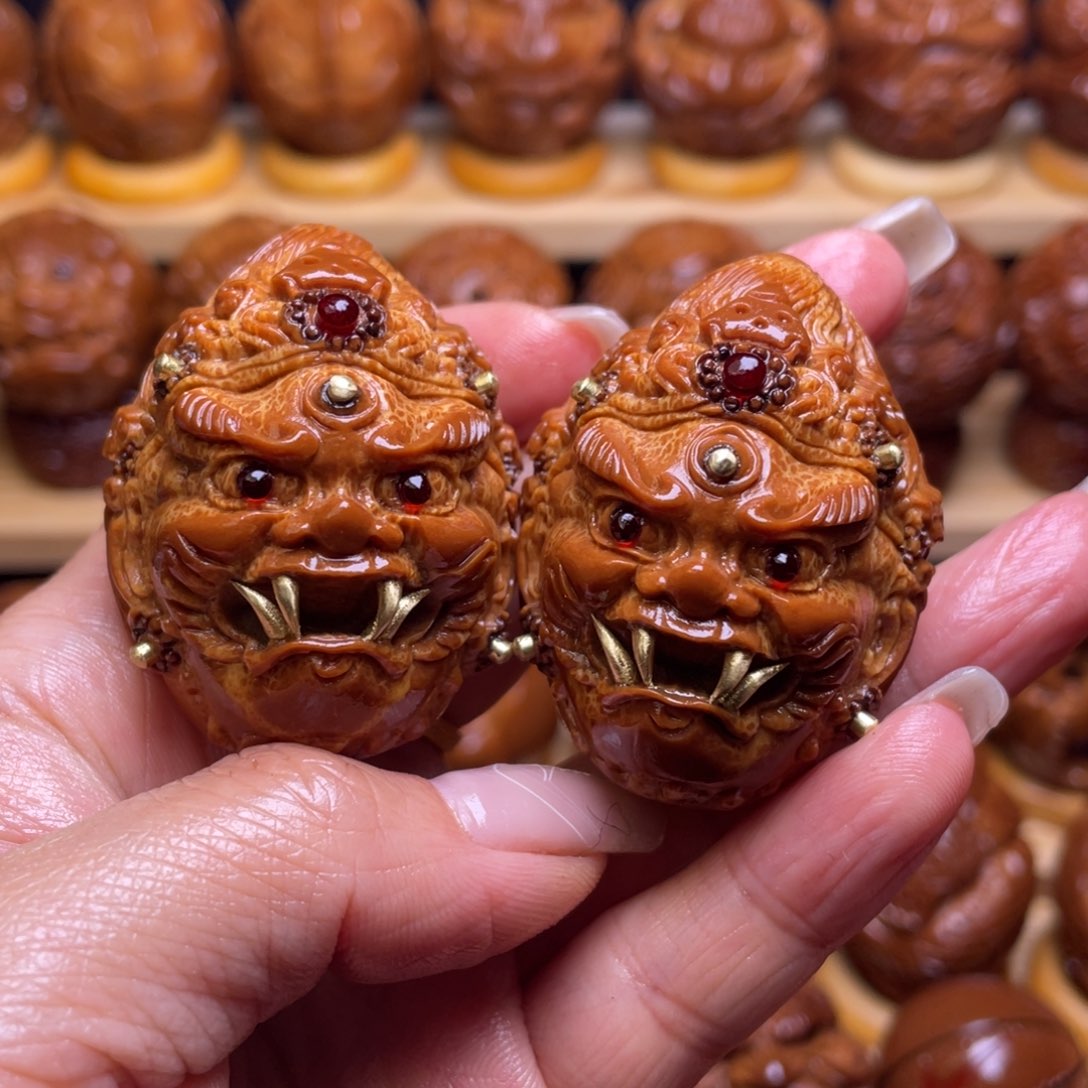 橄榄核把件2****1巴西大橄榄