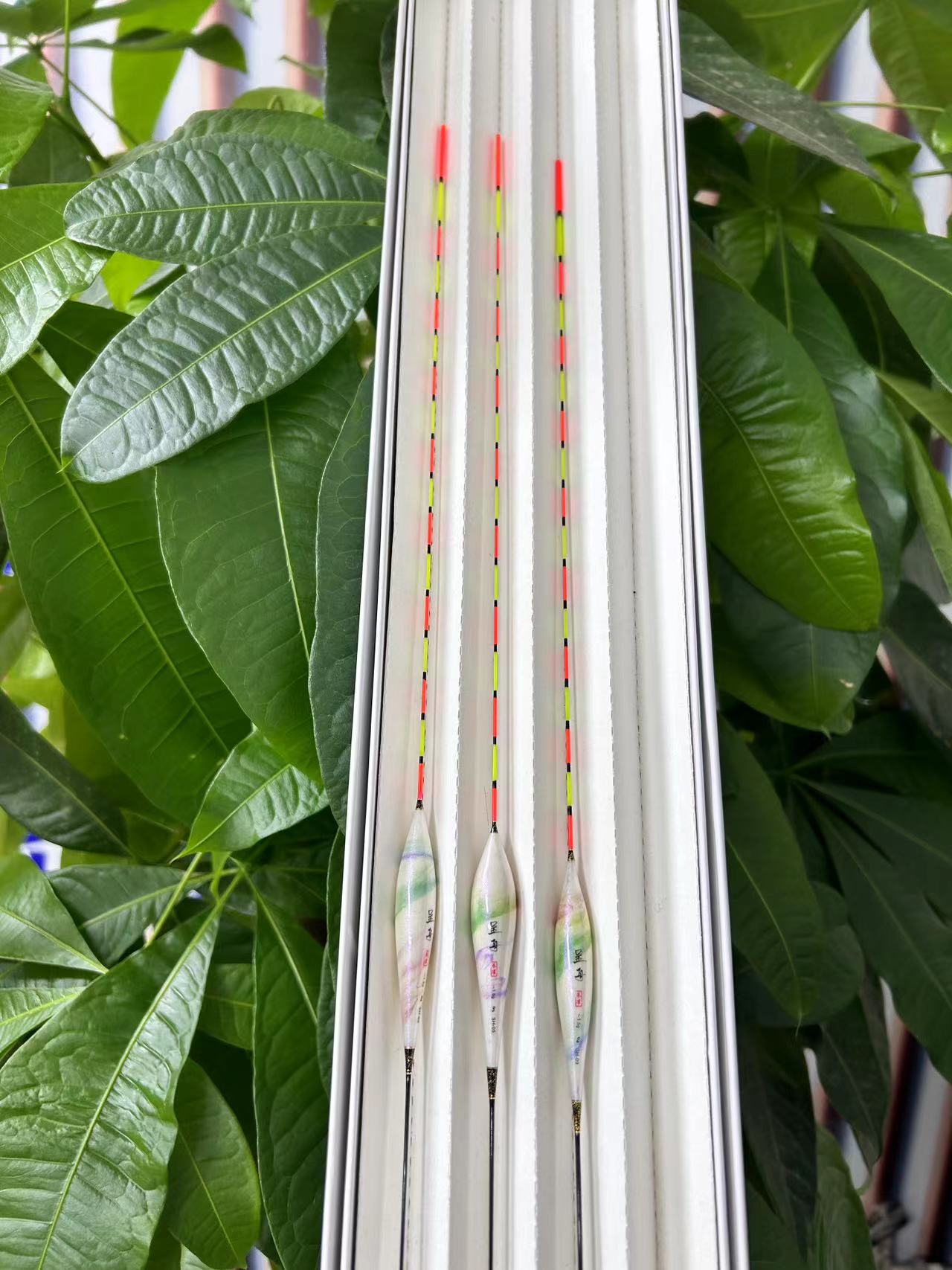 高端（呈Z）手绘去壳芦苇浮漂高灵敏芦苇浮漂轻口鲫鱼漂底钓立式