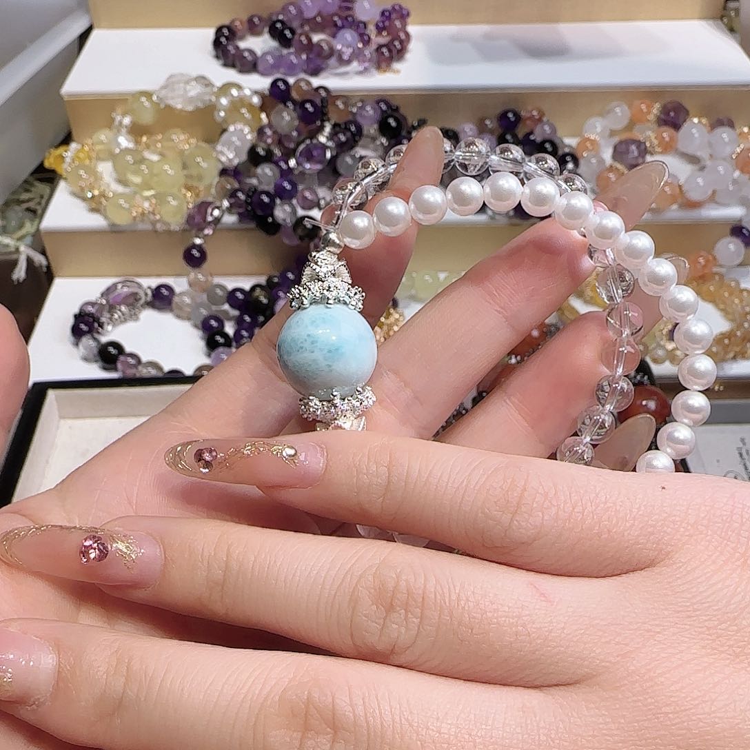 水晶手链未镶嵌茜*乐吧