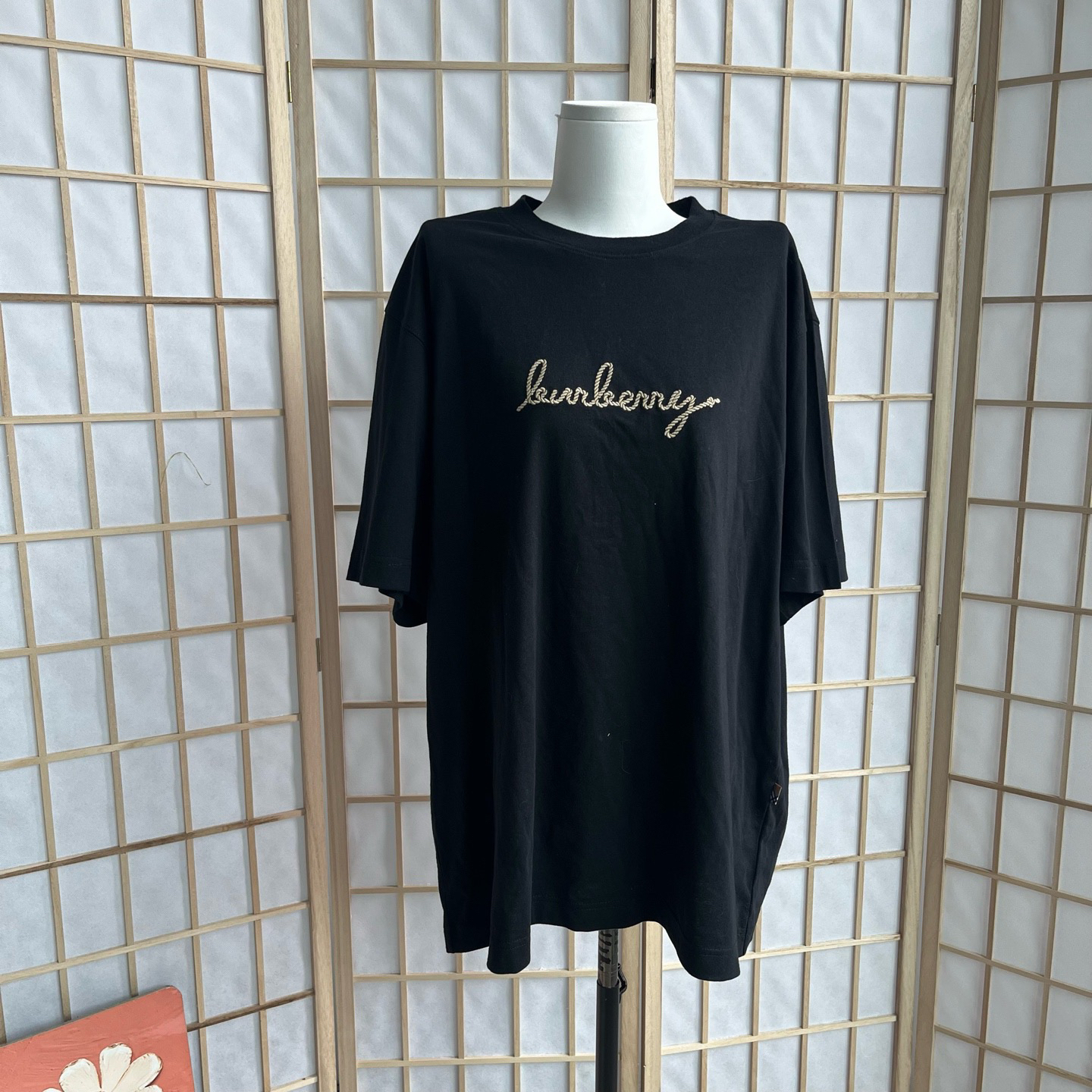 99新 BURBERRY/博柏利 A9936 Burberry 黑色短袖 XXL码 99新 