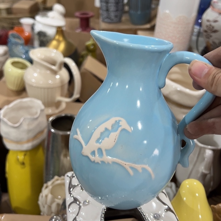 摆件高17口5公分微瑕捡漏