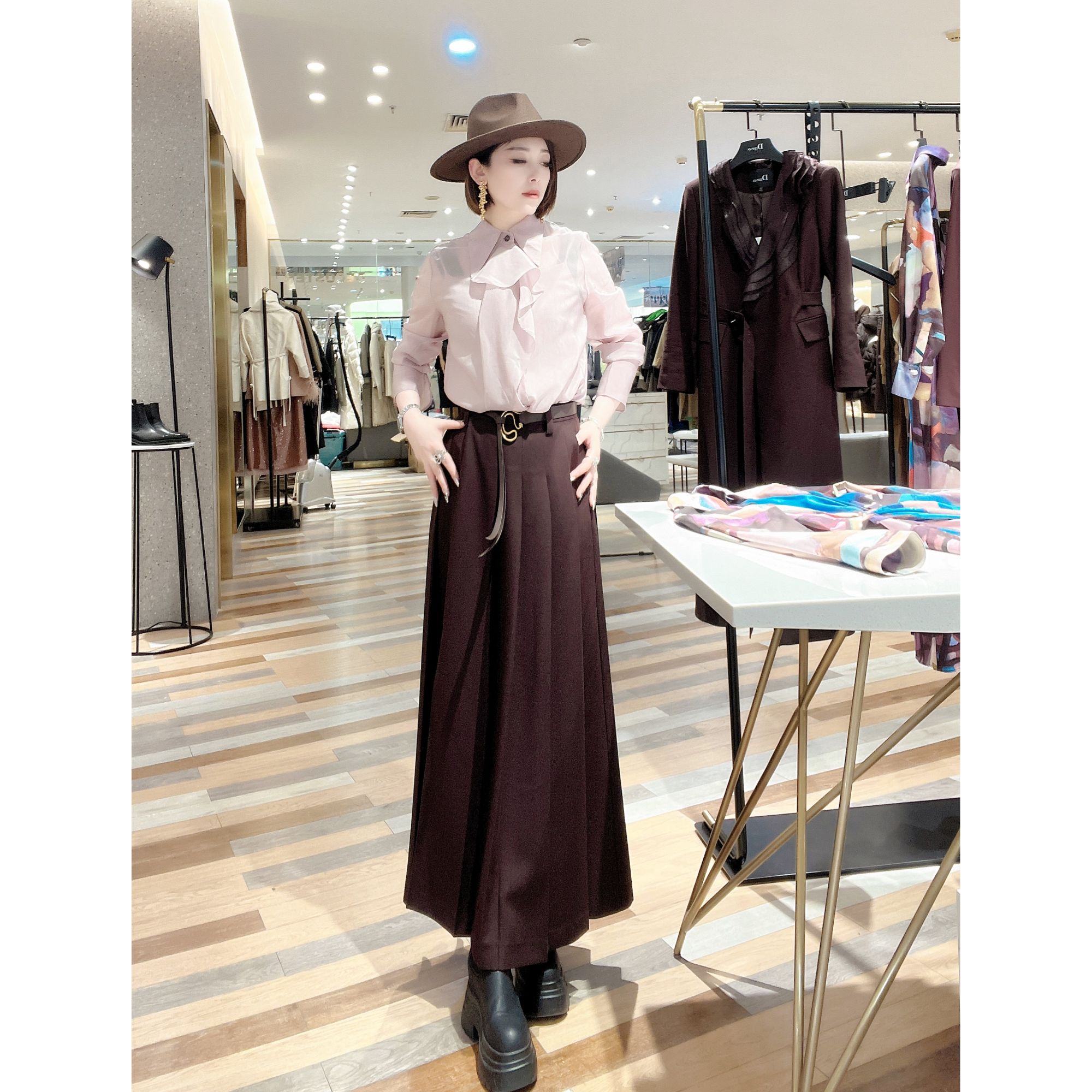 意大利设计师品牌潮牌女装衬衣2F1C34036