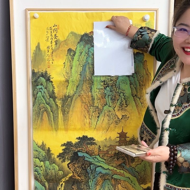 国画中美老师国画作品