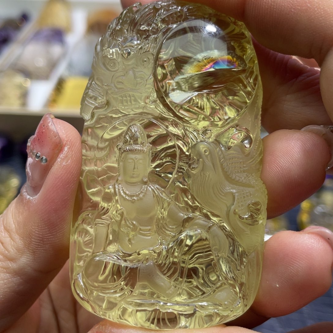 水晶颈饰未镶嵌定制