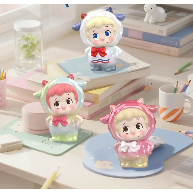 （小沫代拆）PINY我想我职是一只羊盲盒萌粒手办潮玩礼物