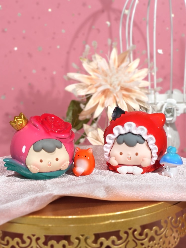 【拆盒】童话崽崽小剧场_溪溪公仔设计摆件盲盒