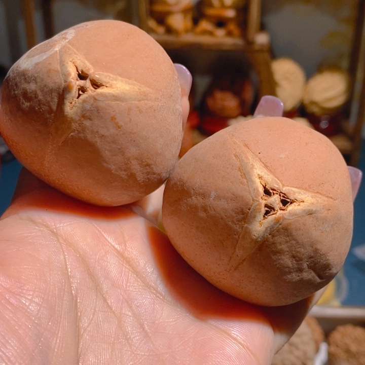 野生蟠桃三花大橄榄核5058