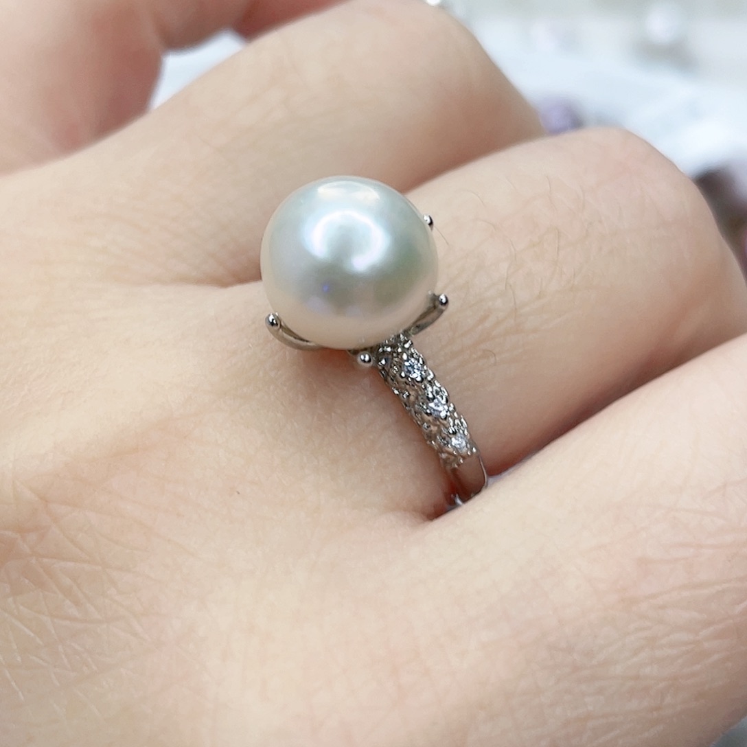 淡水珍珠戒指未镶嵌