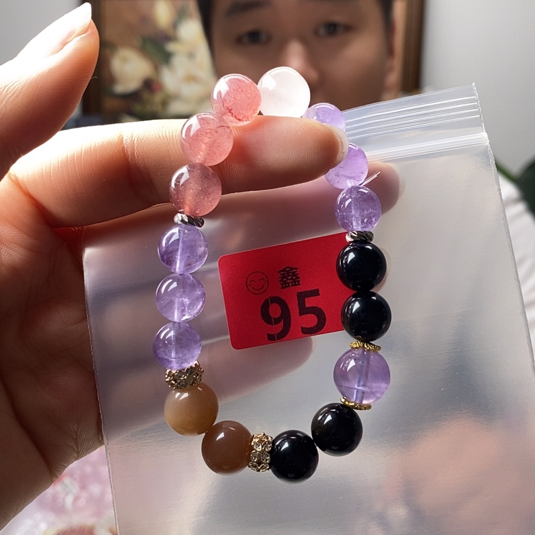 水晶手链未镶嵌多样性发一10