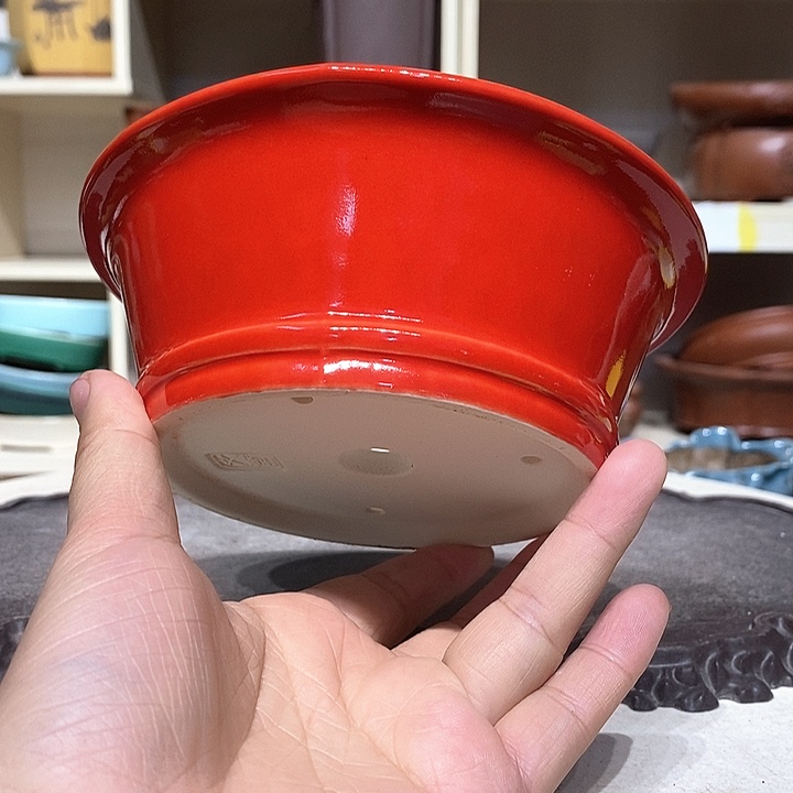 紫砂花盆瑕疵5.5-14。。。