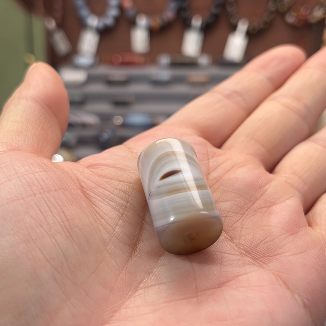 铭***心玛瑙/玉髓合金颈饰