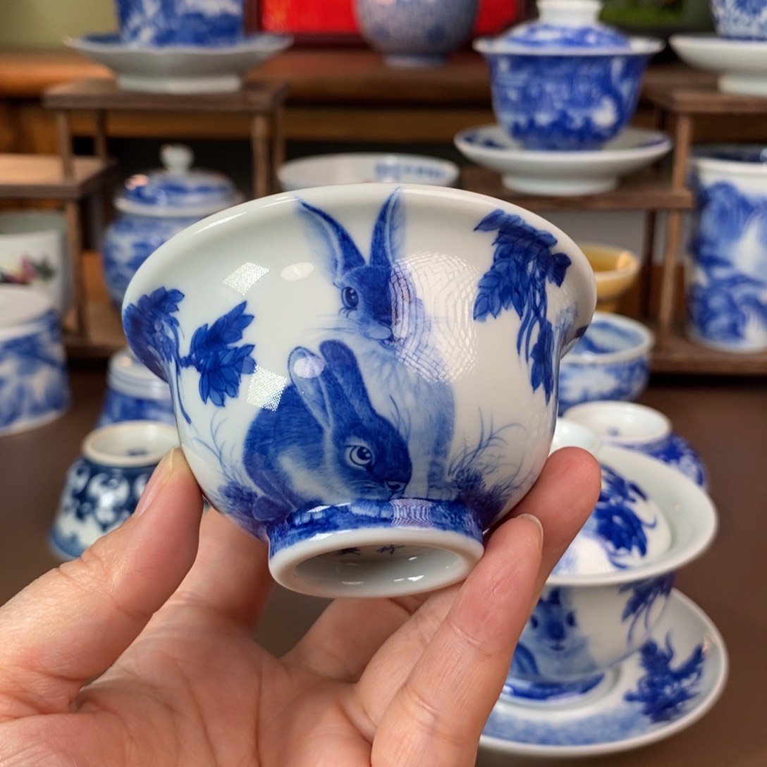 景德镇陶瓷手工手绘