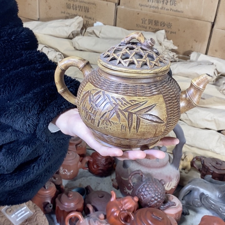 紫砂茶壶紫砂壶开箱111