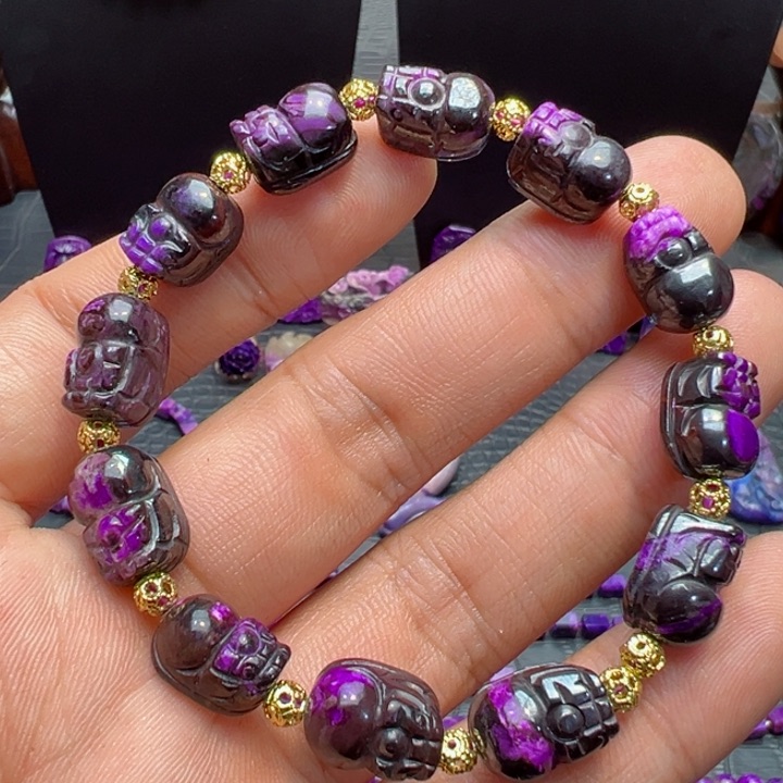 未镶嵌苏纪石（舒俱来）手串