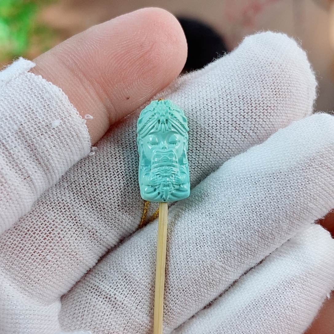 绿松石珠宝奇石未镶嵌