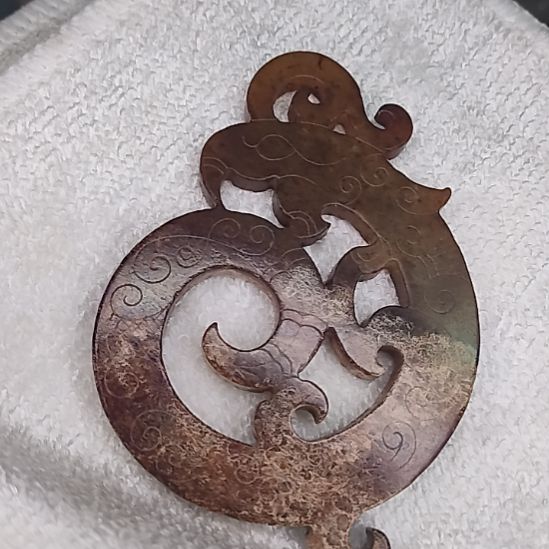 岫岩老玉（透闪石质玉）未镶嵌挂件