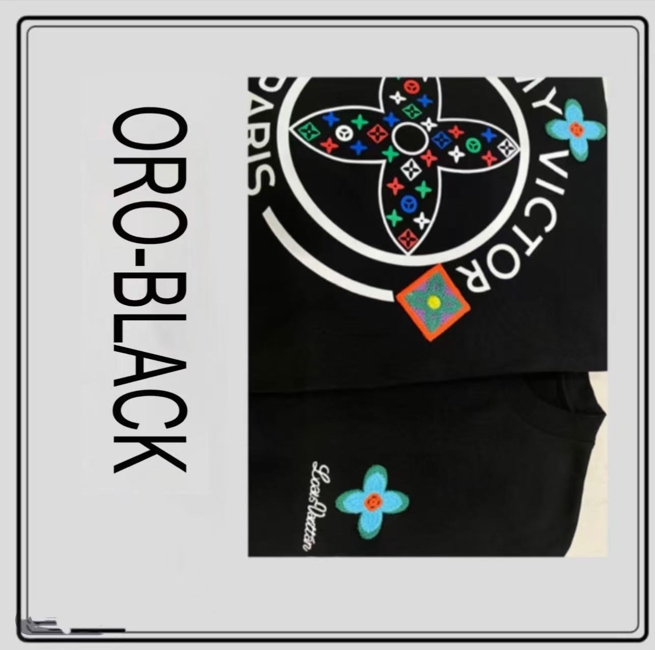 夏季短袖男女休闲上衣透气时尚百搭圆领印花T恤 前后PA