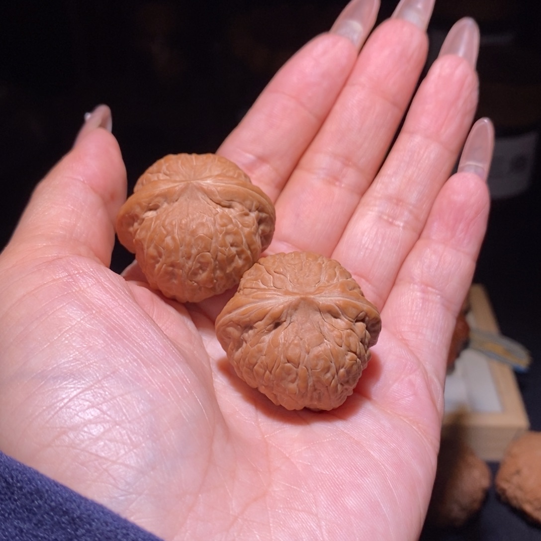 文玩核桃吊坠乾隆磨34