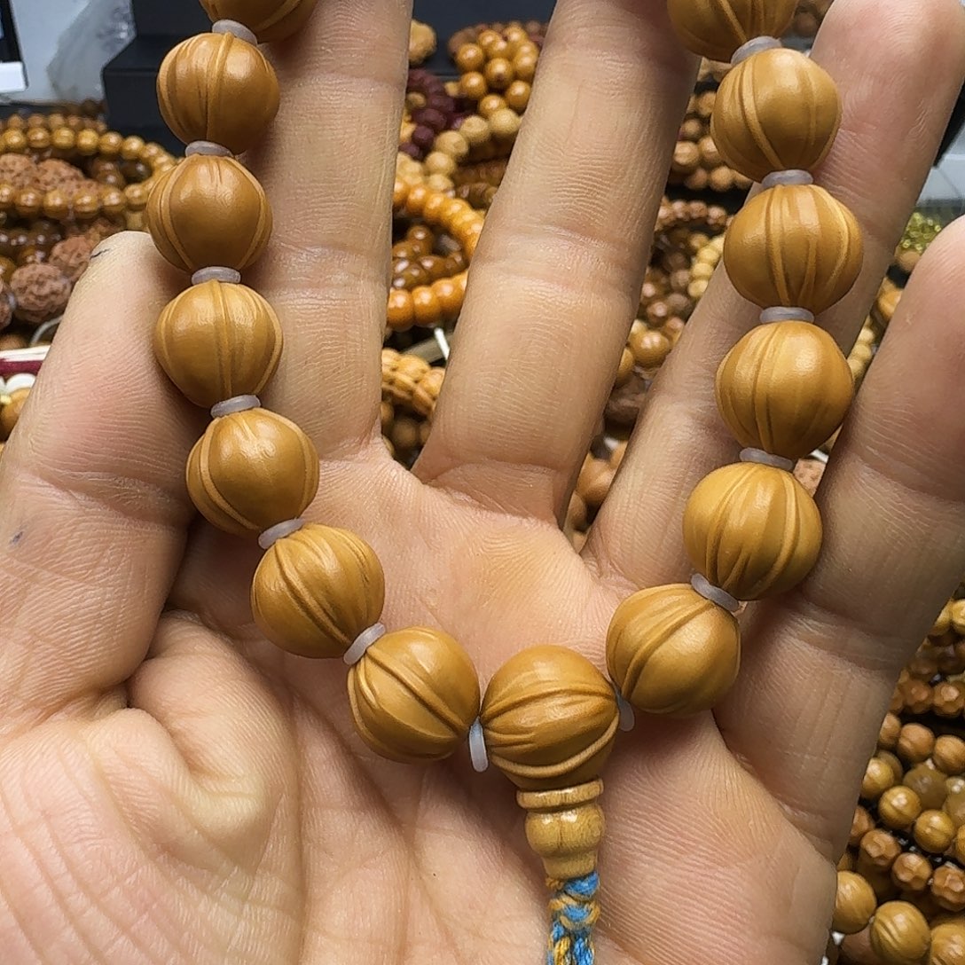 猴头核桃手串微瑕猴头铁盒