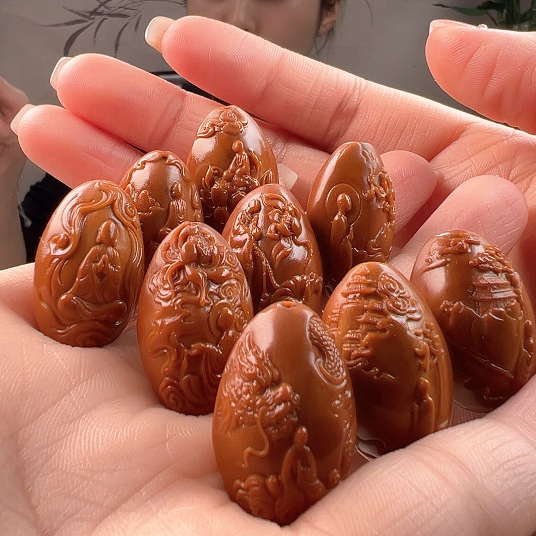 橄榄核吊坠橄榄核