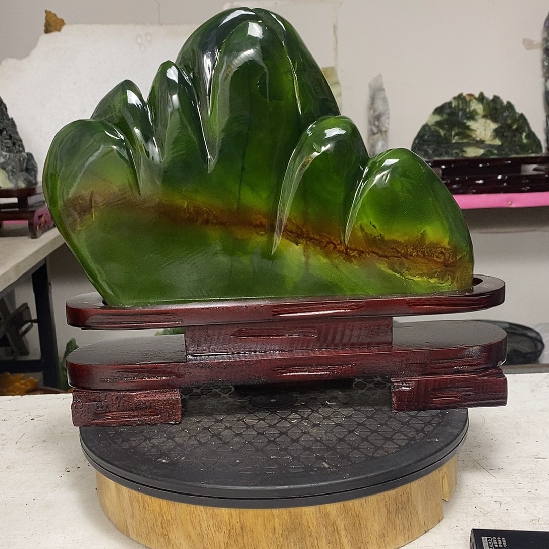 2***8玉玉未镶嵌居家摆件