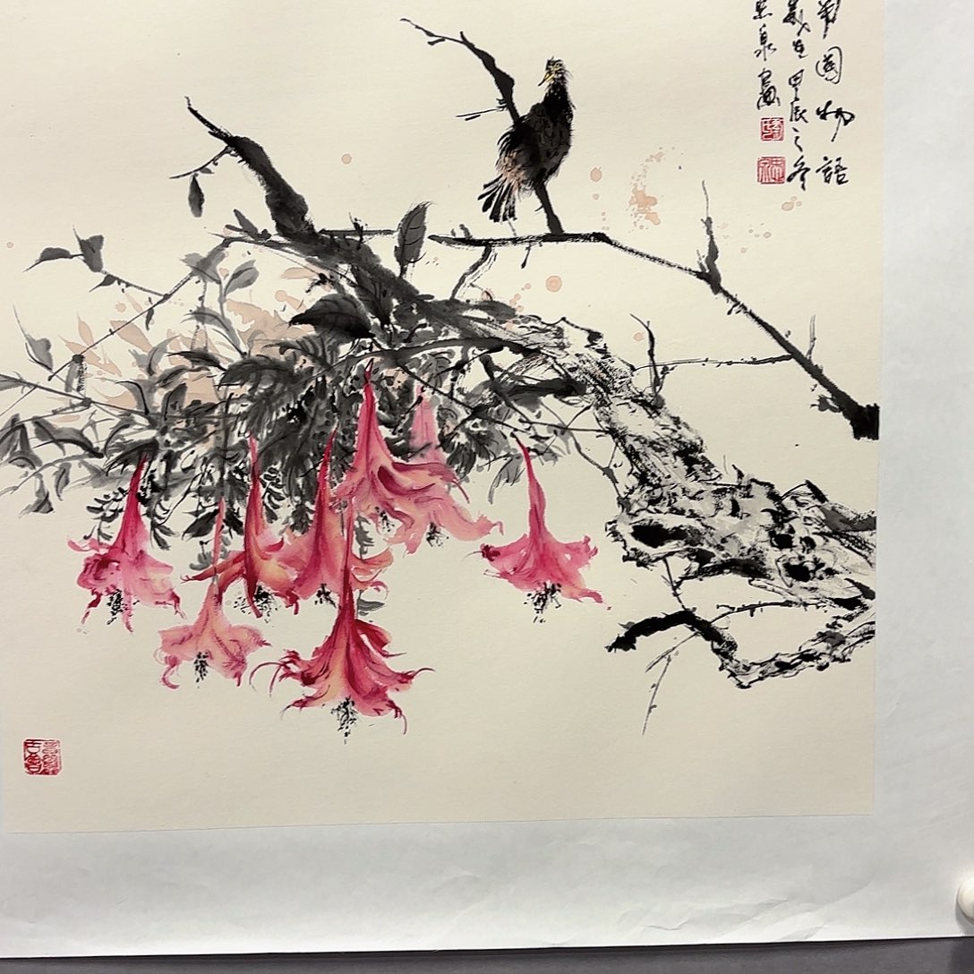 国画国画纯手绘作品请放心去藏