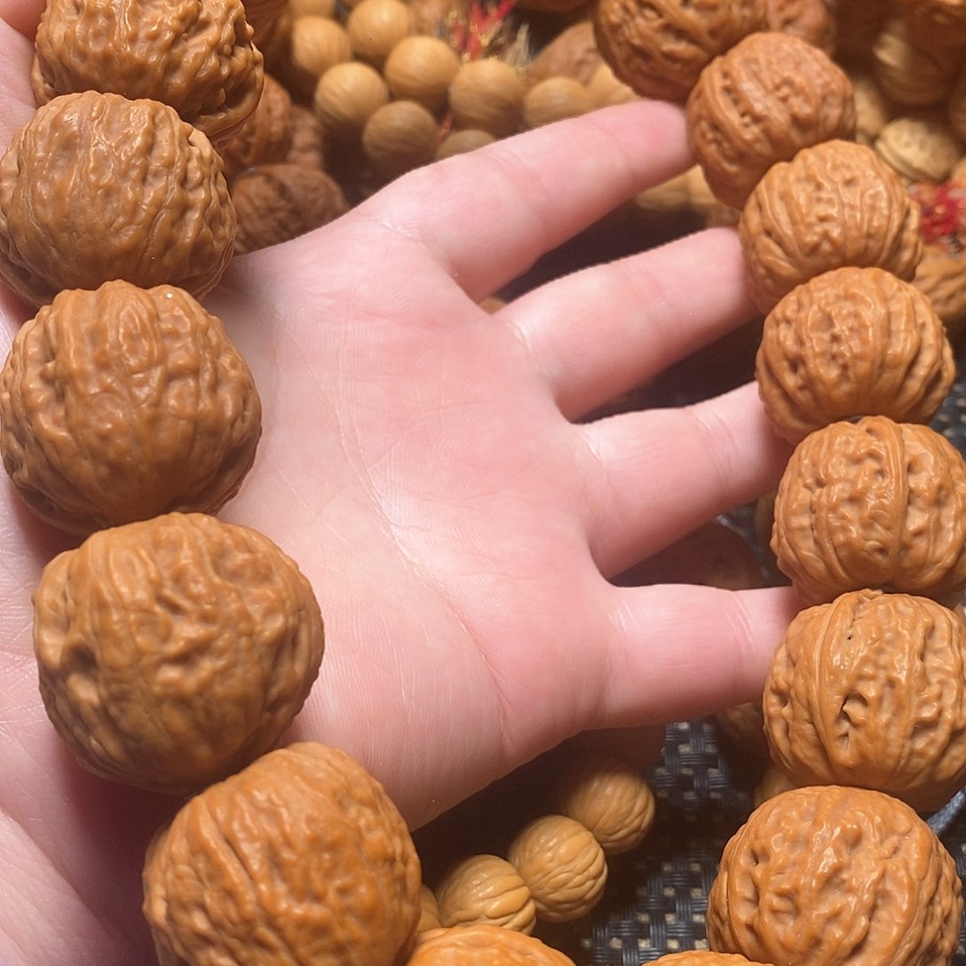 文玩核桃手串海*张方墩手持