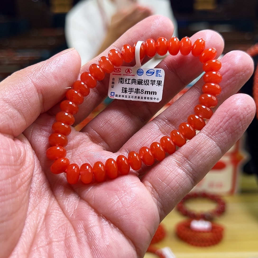 未镶嵌买南红玛瑙8mmmmm