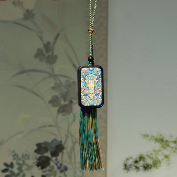 rongyi/蓉艺黑檀木平安吉祥挂件