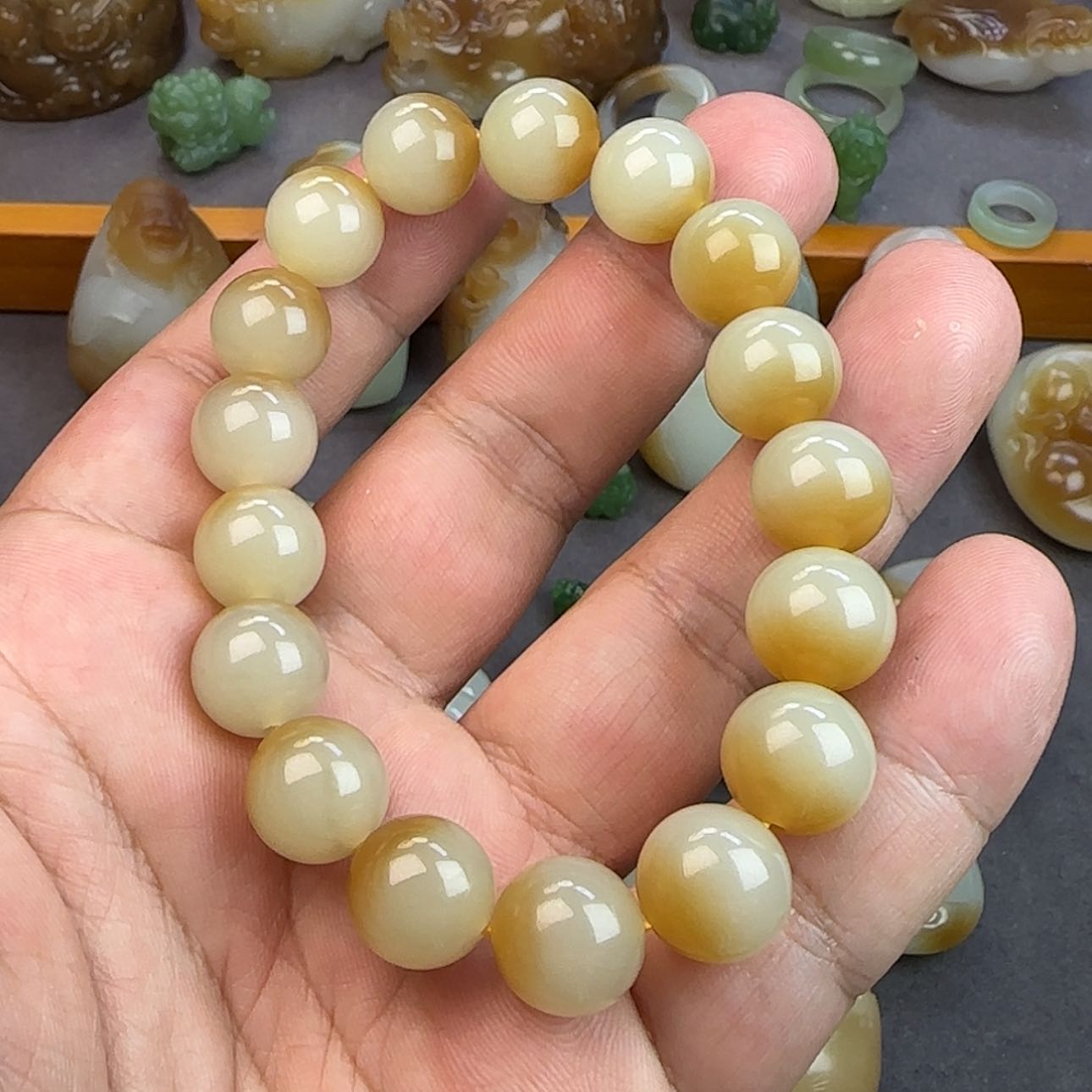 【闪购商品】和田玉手链未镶嵌淼**囡